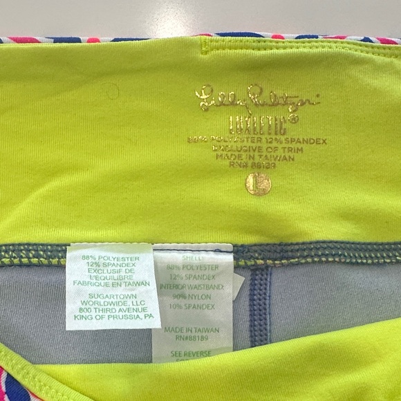 Lilly Pulitzer Cropped Leggings on Sunset Summer - Picture 2 of 6